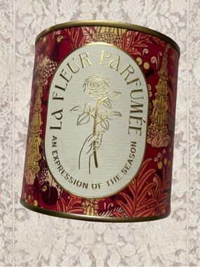 Decorative Red Scented Candle